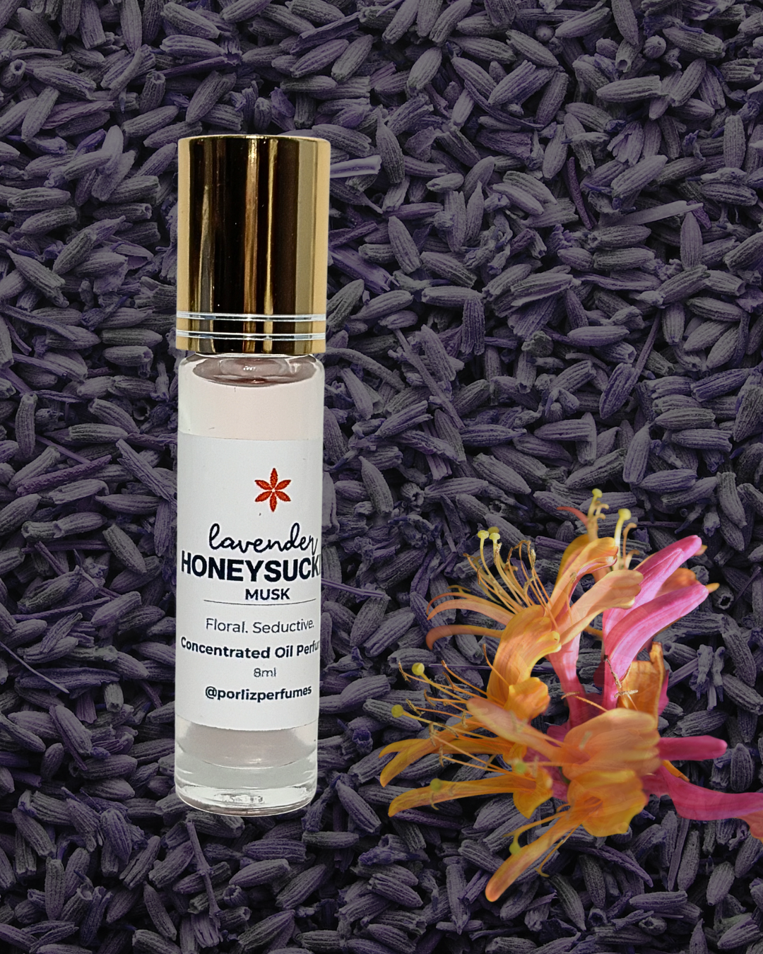 Lavender + Honeysuckle + Musk – Por Liz