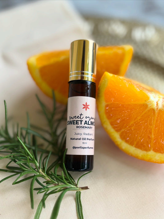 Sweet Orange + Sweet Almond + Rosemary (Natural Oil)